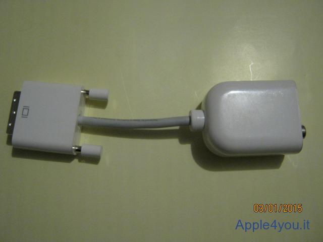 convertitore APPLE da DVI-I a video e S-Video