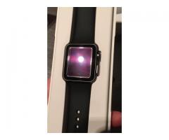 Vendo Apple Watch 38 mm nero siderale ancora in garanzia e con assicurazione, pari a nuovo