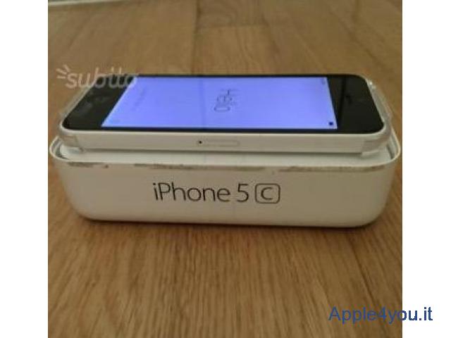 Vendo iPhone 5c 16gb bianco usato