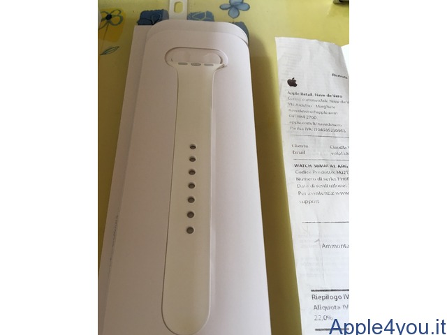 Apple Watch 38 mm sport edition bianco limited