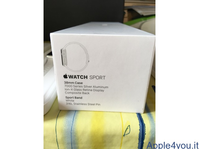 Apple Watch 38 mm sport edition bianco limited