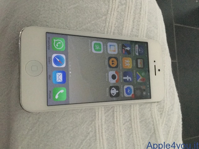 iPhone 5 bianco silver