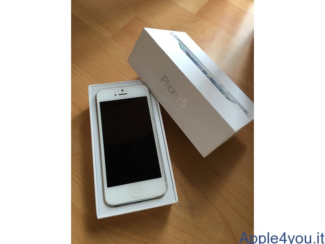 Vendo iPhone 5 bianco 32 Gb