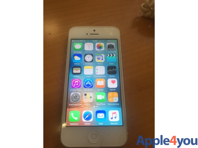 iPhone 5 bianco 16g