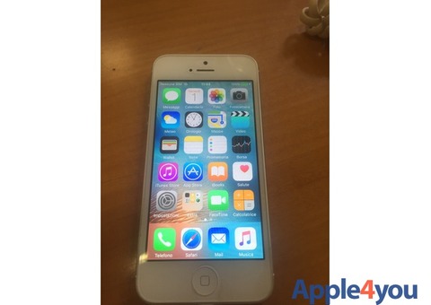 iPhone 5 bianco 16g