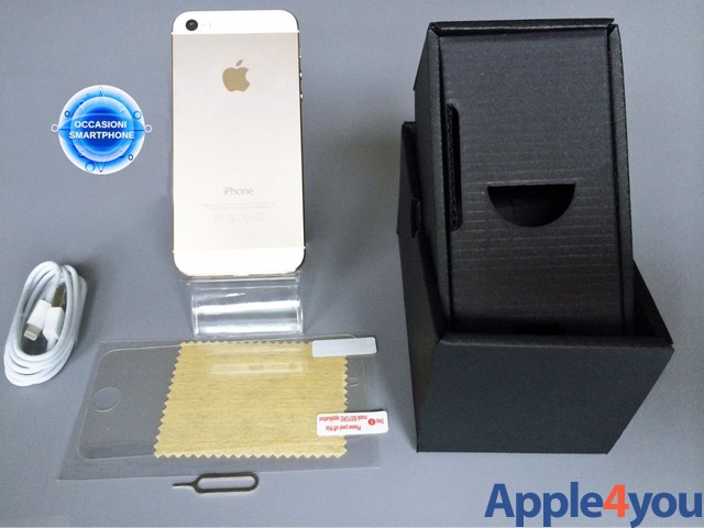 Iphone 5S 16GB ORO GOLD Originale Garanzia Accessori