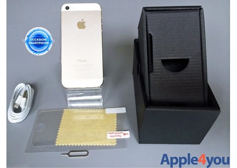 Iphone 5S 16GB ORO GOLD Originale Garanzia Accessori