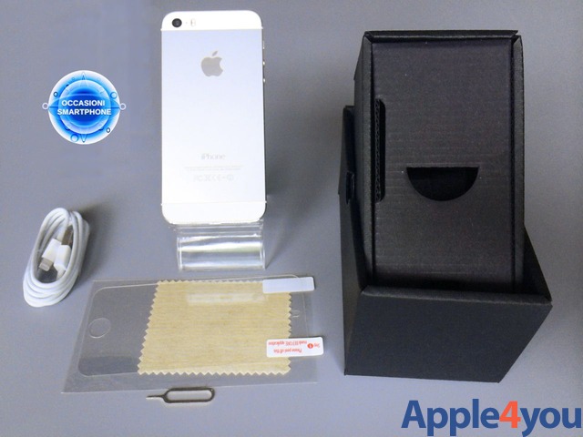 Iphone 5S 16GB Silver Argento Originale Garanzia