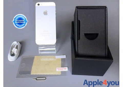 Iphone 5S 16GB Silver Argento Originale Garanzia