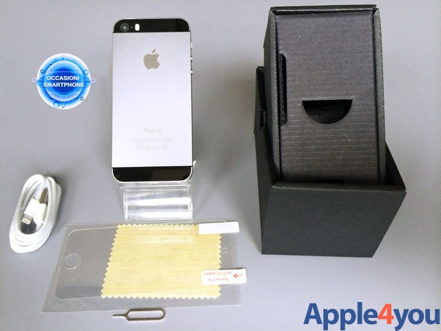 Iphone 5S 32GB Nero Originale Garanzia Accessori