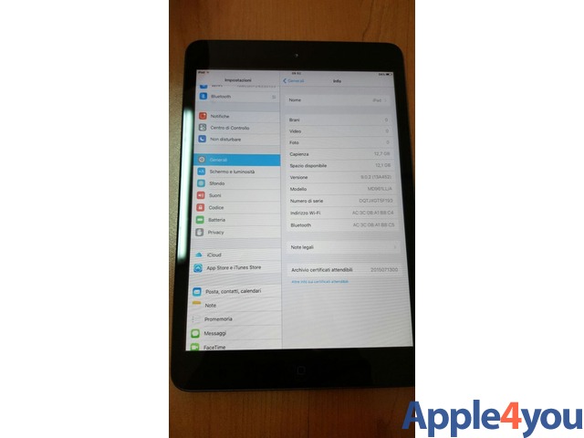 IPad Apple Mini2 Nuovi