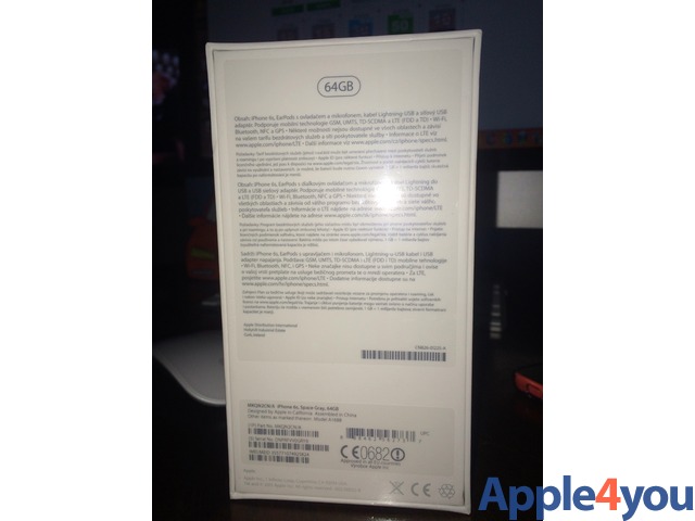 Nuovo iPhone 6s 64gb grigio siderale