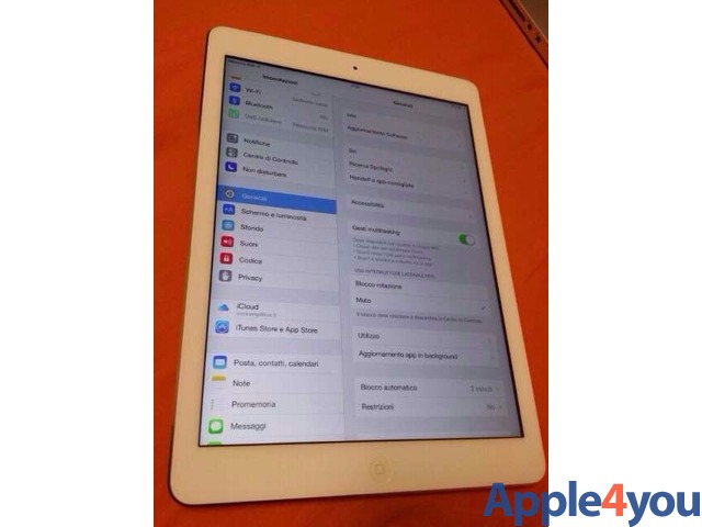 apple ipad air 32gb retina come nuovo