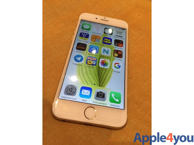 iphone 6 colore gold 16gb poco più di anno di vita