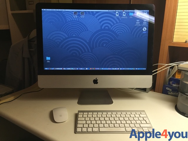 IMac 21,5 Fine 2012-Tastiera wirless e Magic Mouse Originali Inclusi