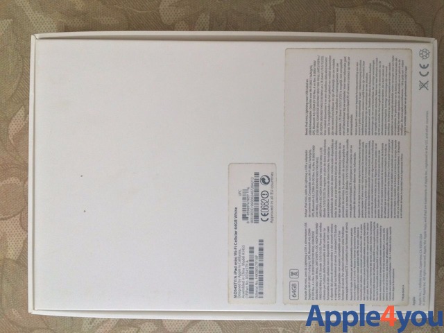 iPad Mini 2 - Wi-Fi Cellular 64GB -White - Display Retina 7,9