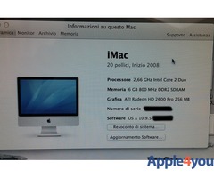 20 Pollici aluminium iMac8,1 A1224 MB324LL/A