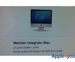 20 Pollici aluminium iMac8,1 A1224 MB324LL/A