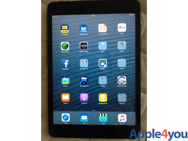 iPad mini con cover apple