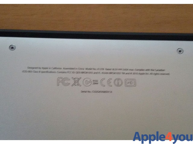 Macbook Pro Late 2011 i7-2640M 2.8Ghz A1278 661-6159 NON FUNZIONANTE
